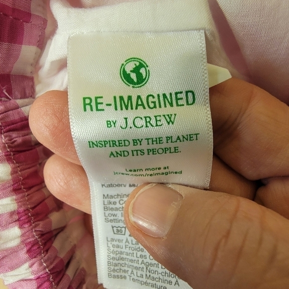 J.crew plad pink skirt size xxsp - Picture 4 of 6